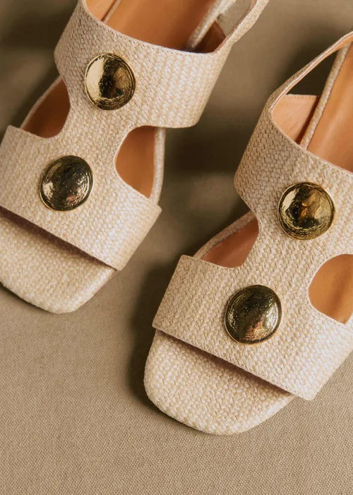 Sandales LYANA - Naturel Textile Tressé — image 5