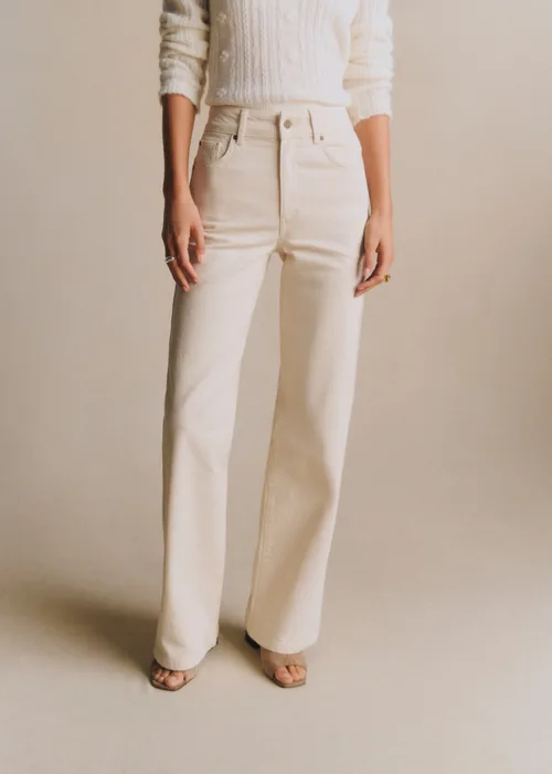 Pantalon Le New 70's - Ecru Chiné — image 4