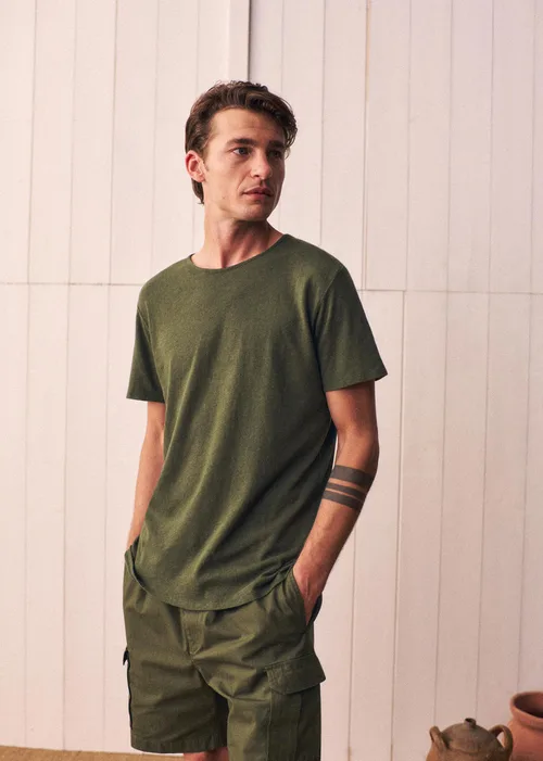 T-Shirt Martin - Kaki Foncé — image 4