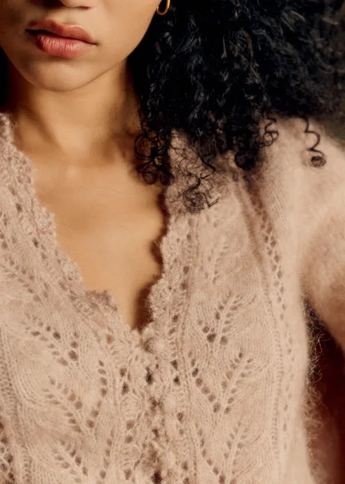 Gilet Angelo - Beige Chiné Clair — image 3