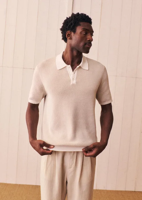 Polo Maille Sorel - Ecru / Beige — image 7
