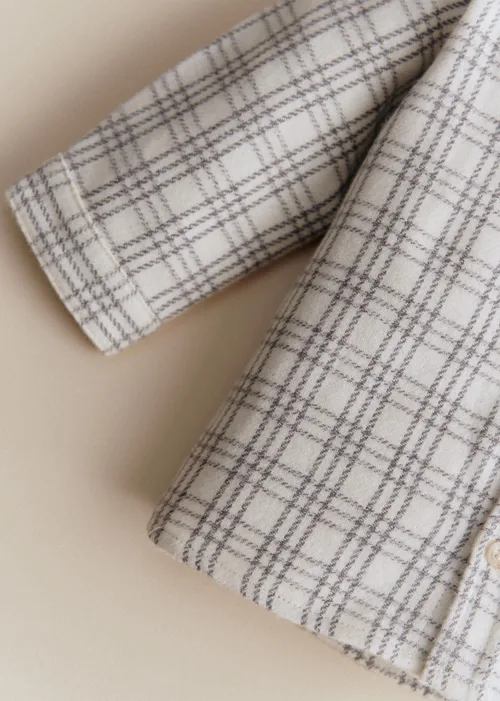 Chemise Benny - Carreaux Gris Doux — image 3