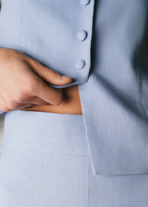Blouse Zelinda - Bleu Clair — image 3