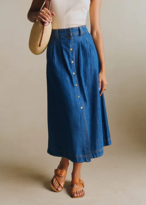 Jupe Clarine - Denim — image 2