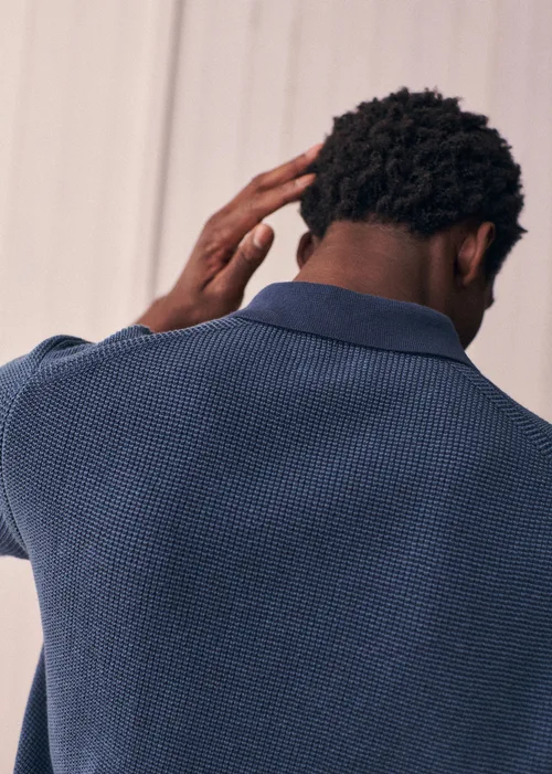 Polo Maille Gael - Marine — image 4