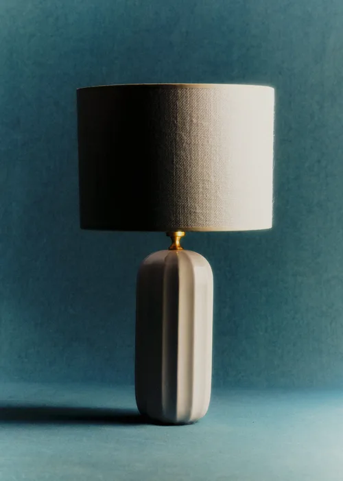 Lampe Traviata - écru - Abat-jour Dolce - Jute Écru — image 3