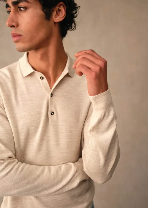 Pull Mike - Beige Chiné — image 4
