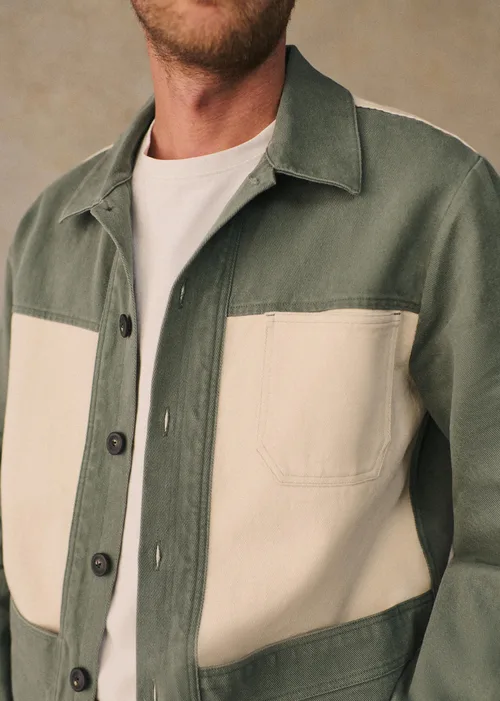 Veste Will Patchwork - Vert — image 6
