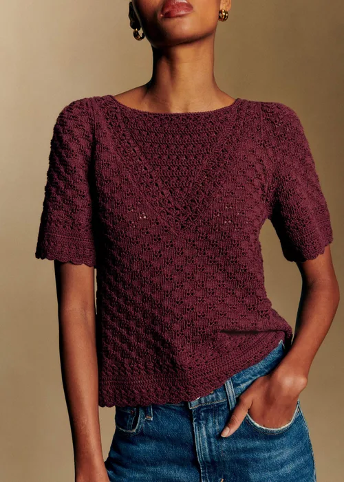 Maille Lalia - Bordeaux — image 3