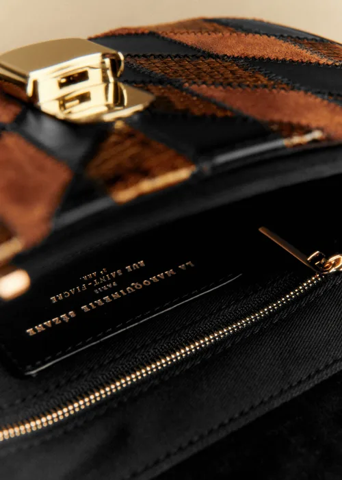 Sac Mini Milo Classique - Choco patchwork — image 5