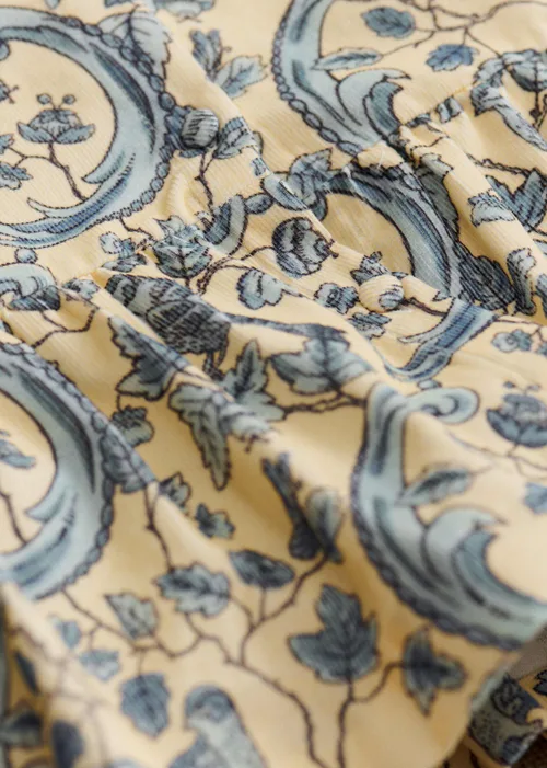 Robe Louise - Petit Sézane x Antoinette Poisson - Imprimé Oiseaux Bleus — image 3