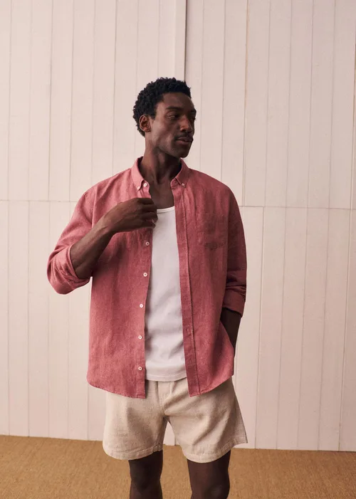 Chemise Charlie Lin - Rose Ancien Chiné — image 3
