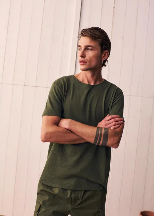 T-Shirt Martin - Kaki Foncé — image 3