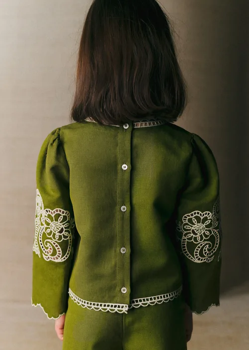 Blouse Macha - Olive — image 4