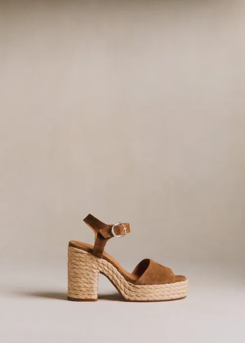 Sandales High Dorothée - Taupe Kaki — image 5