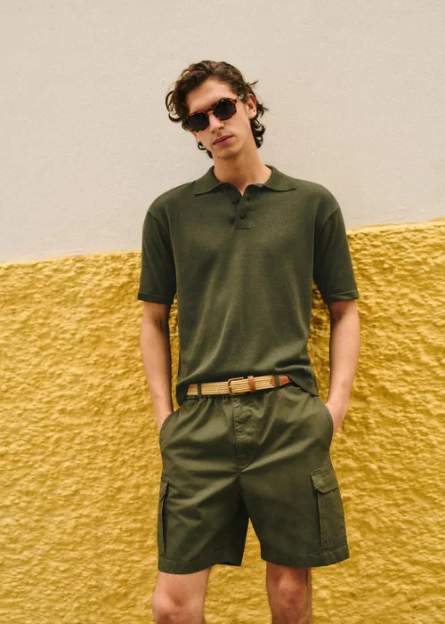 Polo Maille Andrea - Kaki — image 5