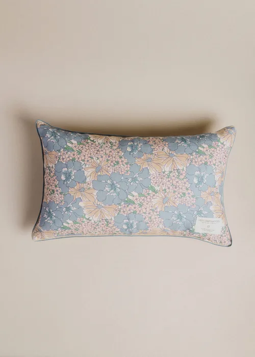 Coussin Imprimé - Petit Modèle - Imprimé Bleu des Prés