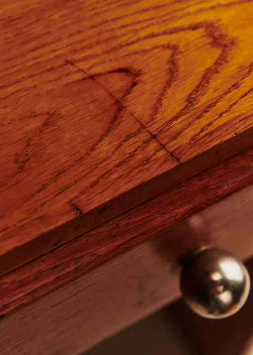 Bureau en bois art déco années 40 - Bois — image 3
