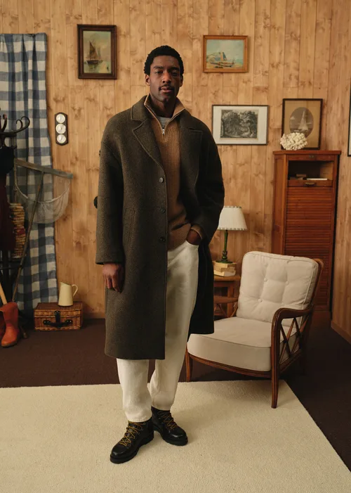 Manteau Hugh - Kaki