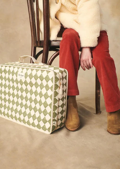 Valisette damier - Imprimé damier vert — image 6