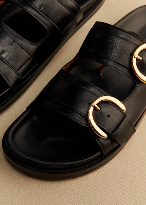 Mules Low Lenny - Noir Lisse — image 4