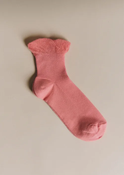 Chaussettes Léane - Rose Vintage