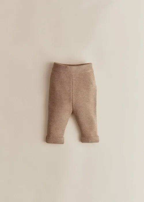 Pantalon Maille Boris - Beige Chiné