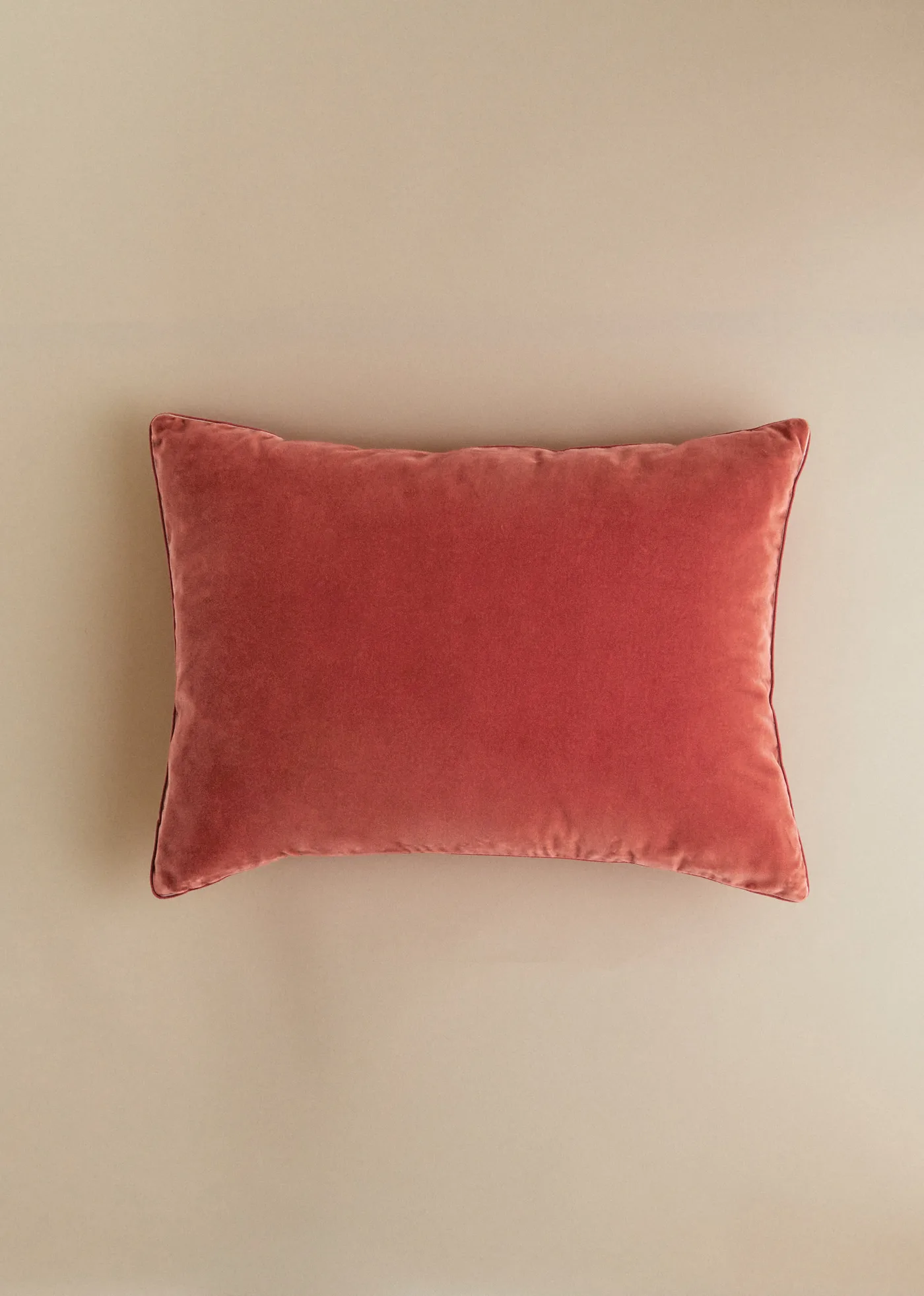 Coussin Velours Édition - Grand modèle - Blush