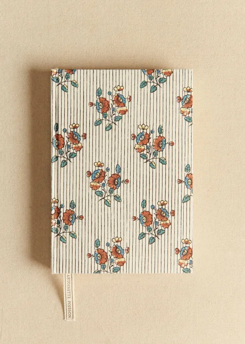Carnet A5 - Sézane x Antoinette Poisson - Imprimé Boutonnières