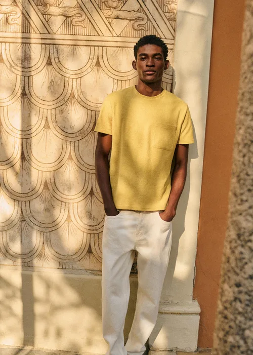 T-Shirt Barlo - Jaune — image 4