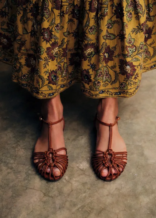 Sandales Low Mira - Cuir Naturel — image 4
