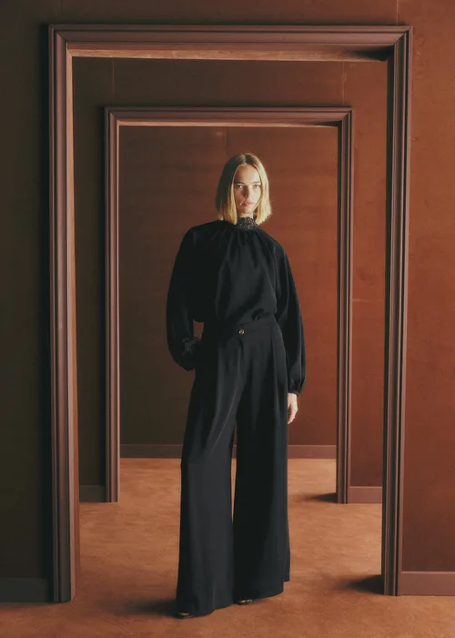 Blouse APOLINE - Noir — image 3