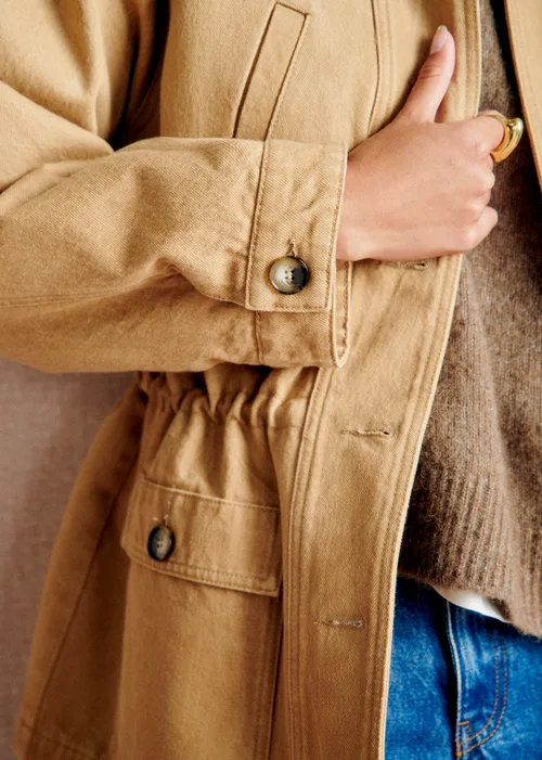 Manteau Edgard - Camel Clair — image 4