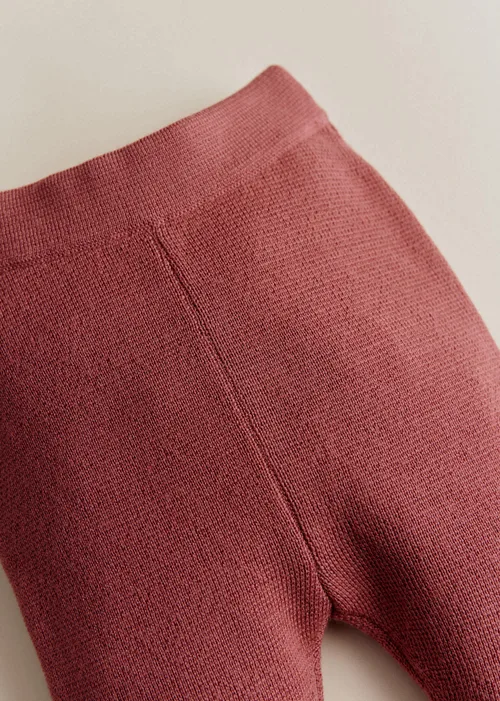 Pantalon Maille Boris - Bois De Rose — image 3