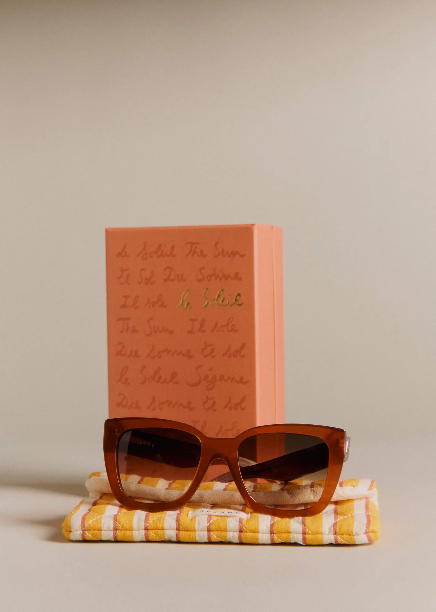Lunettes de soleil Mila - Caramel