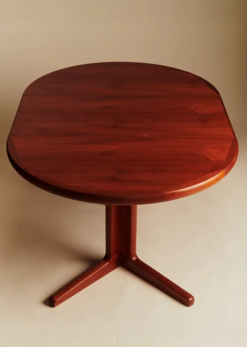 Table à manger vintage en bois massif - Bois Massif — image 3