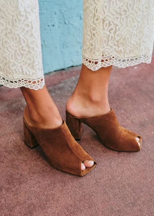 Mules High Bruna - Noisette — image 7
