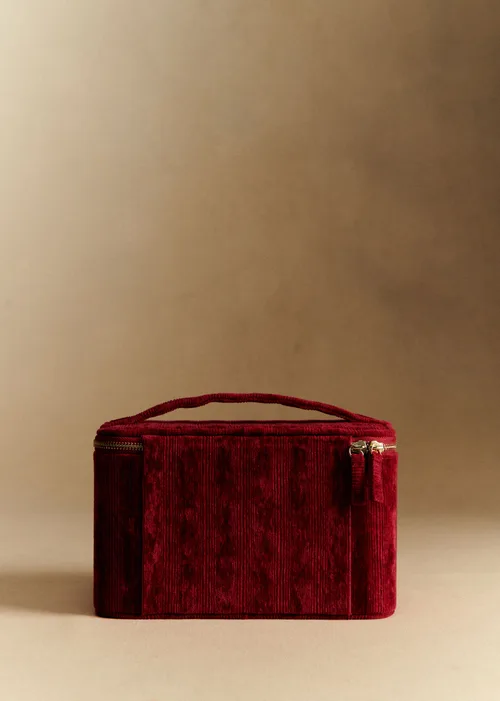 Maxi Vanity velours milleraie - Rouge — image 2