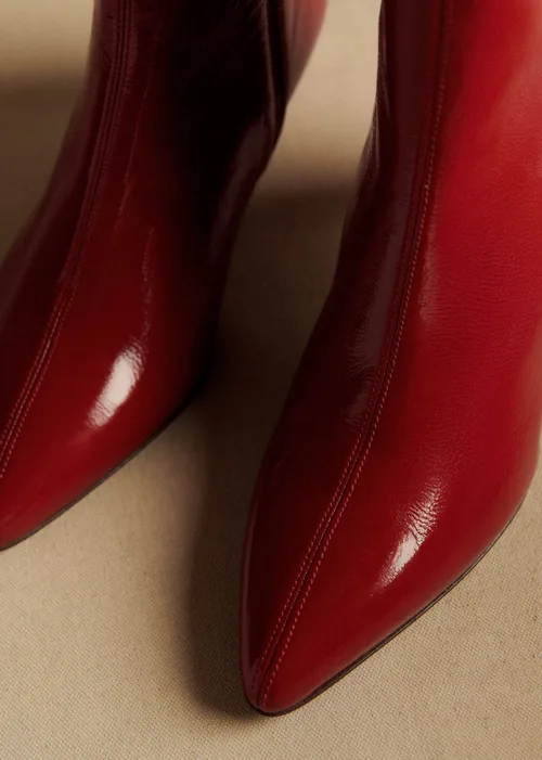 Bottines Garance - Rouge Vernis — image 5