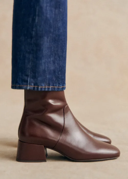 Bottines Low Paulette - Chocolat Glacé — image 4