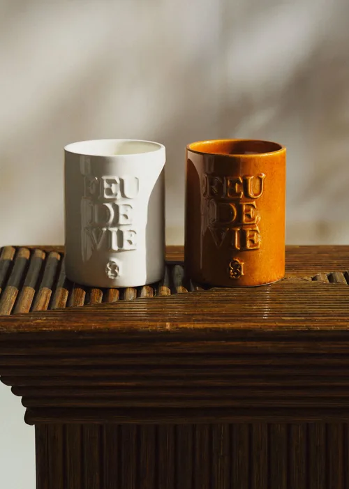 Bougie Feu de vie - Le Bois - Caramel — image 5
