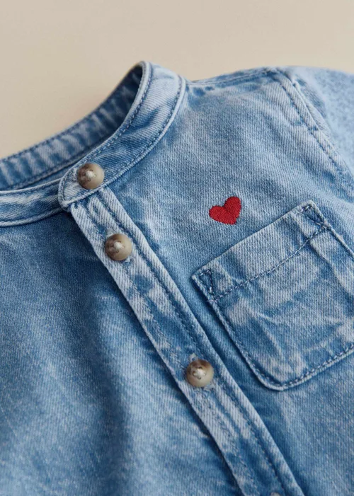Chemise Benny - Bleu Denim Clair — image 4