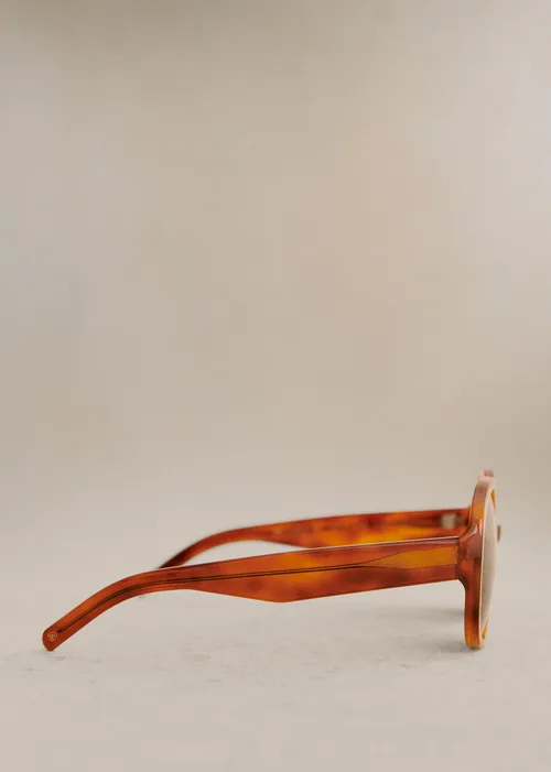 Lunettes de soleil Georgia - Marron écaille — image 4