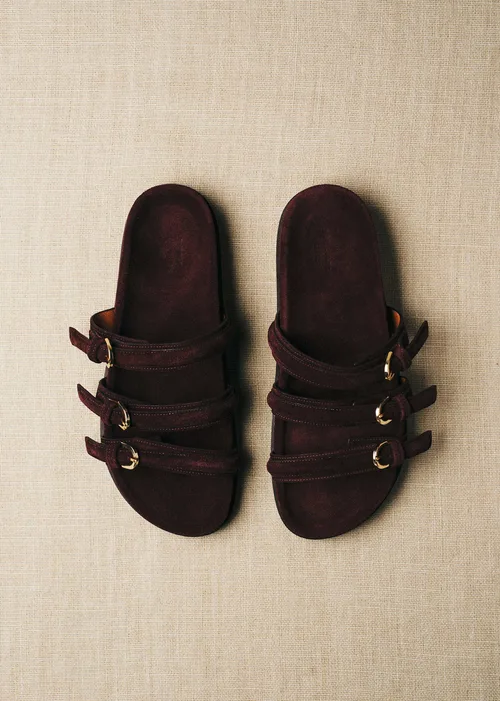 Sandales LOW YSÉE - Chocolat
