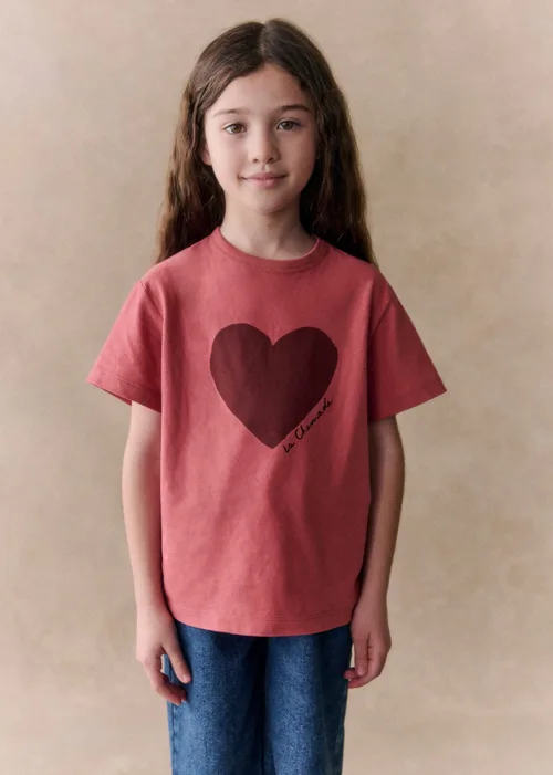 T-Shirt La Chamade - Bois de Rose / Bordeaux — image 5
