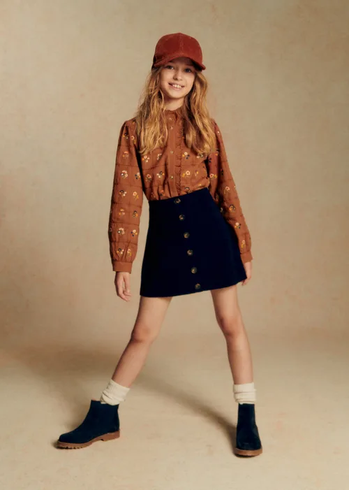 Jupe Louisa - Marine — image 3