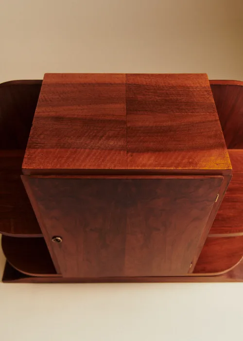 Petit meuble art déco années 20 - Acajou — image 3