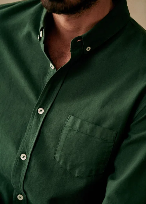 Chemise Charlie Oxford - Vert — image 3