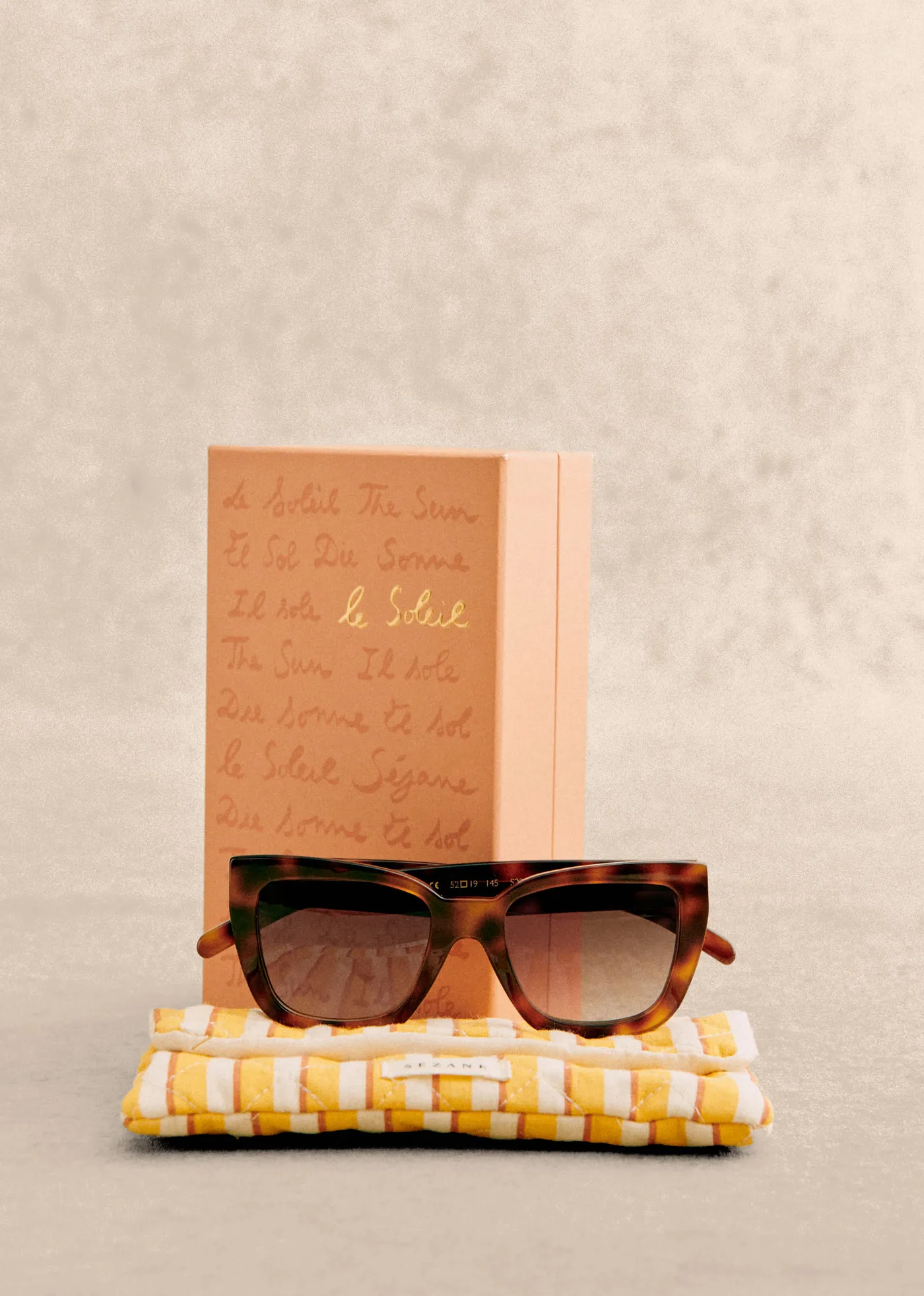 Lunettes de soleil Mila - Écailles Claires
