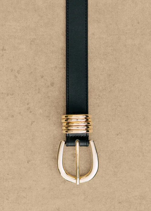Ceinture Rosie - Noir Lisse — image 3
